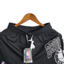 Short NBA Brooklyn 23/24 Masculino - Preto - MAJESTO BR