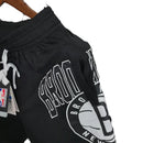 Short NBA Brooklyn 23/24 Masculino - Preto - MAJESTO BR