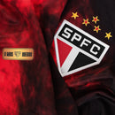 Camisa São Paulo Feminina Third 24/25 - Preta e Vermelha - MAJESTO BR