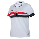 Camisa São Paulo Feminina Home 24/25 - Branca - MAJESTO BR