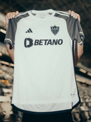 Camisa Atlético Mineiro Fora 23/24 - Versão Torcedor Branca e Cinza - MAJESTO BR