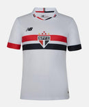 Camisa São Paulo Home 24/25 - Branca e vermelha - MAJESTO BR