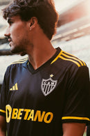 Camisa Atlético Mineiro III 23/24 - Versão Torcedor Preto e Amarelo - MAJESTO BR